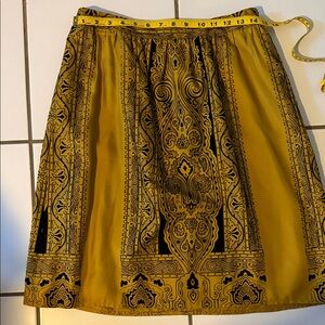 VTG silk skirt